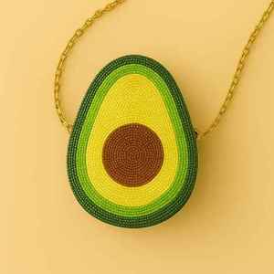 Sac à main artisanal indien de luxe, accessoire de mode décontracté pour le quotidien, avec poignée baguette en perles de verre colorées, accessoire d'art en cristal durable - Product Image 2