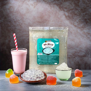 GLOBAL NML 3Q Bebida de Té de Burbujas Orgánica Premium Lista para Beber con Sabores Mixtos, Gelatina Frutal y Cobertura de Perlas Blancas 1kg, 12 Meses de Caducidad - Product Image 3