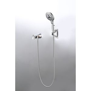 Soffione doccia portatile con 6 impostazioni, stile tradizionale a doppia o singola maniglia, per uso esterno in bagno e vasca termostatica - Product Image 1