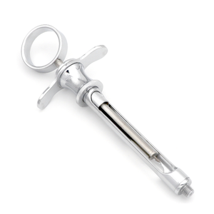 Jeringa de Aspiración de Alta Calidad, Instrumento de Inyección Dental de Acero Inoxidable, Herramienta Quirúrgica Reutilizable, Juego de Precisión Profesional - Product Image 6