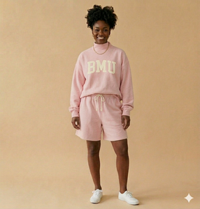 ชุดเซ็ตเสื้อคอเต่าและกางเกงขาสั้น Nova Winter สำหรับผู้หญิง ชุดคู่ สวมใส่สบาย อุ่นสบาย ดูดี เรียบหรู เหมาะสำหรับใส่ในชีวิตประจำวัน - Product Image 1