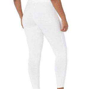 Leggings de yoga taille haute réfléchissants, sans coutures, respirants, pleine longueur, avec panneau en maille texturée, extensibles dans les quatre sens, en Spandex, taille élastique - Product Image 5