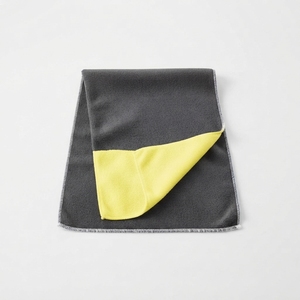 Toalla de golf de microfibra de doble cara, para limpieza en húmedo y seco, tejida, para bolsa de palos con broche - Product Image 3