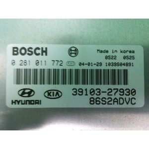 Module de commande moteur Santa Fe SM 2000-2006 d'occasion ORIGINAL 3910327930 - Product Image 6