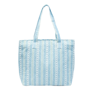 Customization <b>Large</b> Capacity Ladies Cute Bowtie Quilted Tote <b>Bag</b> Travel Cotton Cloth Quilting Grocery Shopping <b>Bag</b> - Product Image 2