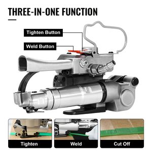 Reggiatrice Pneumatica Portatile A19 da 1/2'' a 3/4'' Senza Sigilli per Reggiatura in PP PET - Product Image 4
