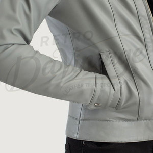 Trendy Queen Womens <b>Leather</b> <b>Jacket</b>, Oversized Going Out & Everyday Statement Piece Bomber <b>Jacket</b> Moto OEM Wholesale Custom Made - Product Image 6