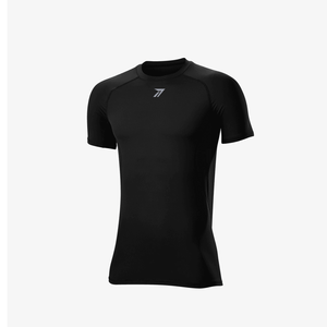 Football <b>Compression</b> <b>Shirt</b> <b>Men</b> Youth Padded Shoulder Breathable 4-Way Stretch Custom Team Logo Low MOQ OEM ODM Wholesale - Product Image 1