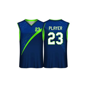 Último Diseño, Colores Personalizados, Tela 100% Poliéster Transpirable, Jersey de Baloncesto de Talla Grande con Logotipo y Nombre del Equipo Personalizados - Product Image 4