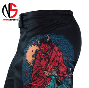 Fully Sublimated Adults Men's MMA <b>Shorts</b> Made With <b>Polyester</b> Adjustable Waist Martial Arts MMA Boxing <b>Shorts</b> with oem Service - Product Image 6