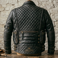 Veste en cuir au design personnalisé, veste en cuir très vendue, veste en cuir d'hiver de la meilleure qualité, veste en cuir à vendre