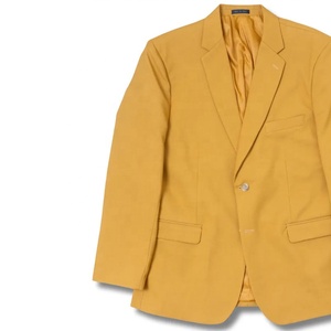 Blazer formel jaune moutarde pour hommes, blazer de fraternité grecque, manteau brodé de sequins pour sororité, blazer à double bordure pour fraternité, polyester - Product Image 4