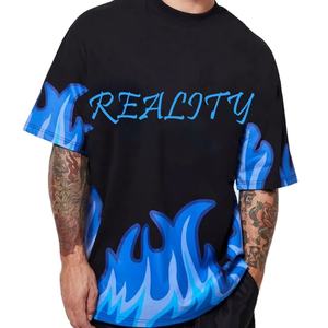 Ensemble t-shirt et short deux pièces style rue haute pour homme Tissu peigné 100% coton 220gsm Motif solide Taille élastique Séchage rapide - Product Image 6