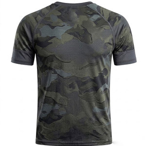 T-shirt de sport moderne pour homme à col rond et coupe confortable, idéal pour l'entraînement et le quotidien - Product Image 2