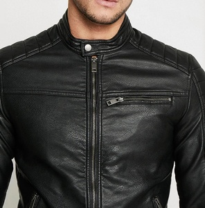 Veste bomber de qualité supérieure, veste bomber à capuche, veste en cuir, vente en gros d'usine au Pakistan - Product Image 4