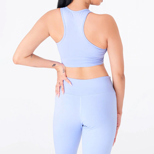 Athletic Sports Bra <b>Padded</b> Support Bra Yoga Women Gym Workout Fitness <b>Running</b> Adjustable Straps Breathable Comfort Activewear - Product Image 5