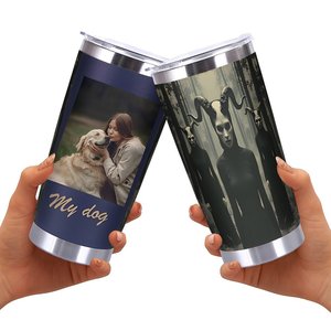 Stainless Steel Tumbler 20oz Double Wall <b>Insulated</b> For Home Office Car Outdoor Use - Product Image 1