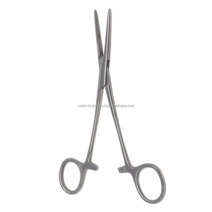 Pinza Hemostática Kelly Rankin de 6.25 Pulgadas, Instrumento Quirúrgico Recto de Acero Inoxidable, Manual, Certificado CE ISO, Fabricante OEM ODM - Product Image 2