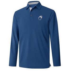 Customized Your Own <b>Design</b> Long Sleeves Polo Shirts Quick Dry New Arrival Long Sleeves Polo Shirts - Product Image 1