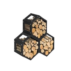 Soporte para Leños de Leña Redondo, Resistente, de Hierro, con Recubrimiento en Polvo, Clásico, para Interiores y Exteriores, Tamaño y Forma Personalizables - Product Image 6