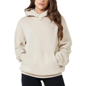 Sudaderas con Capucha de Alta Calidad con Logotipo Personalizado, 100% Algodón, Manga Larga, para Gimnasio, Tallas Grandes, para Mujer - Product Image 1