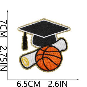 Luxury Custom Logo Embroidered Woven Badge <b>Iron</b> On Clothing Patch for Jackets Hats Uniforms Jeans and Promotional Apparel - Product Image 6