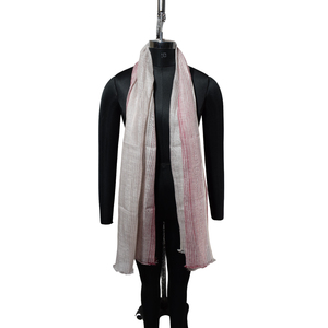 Pañuelos de Lino Tejidos a Mano para Mujer, Estilo Casual, MOQ Bajo, Logotipo Personalizable - Product Image 3