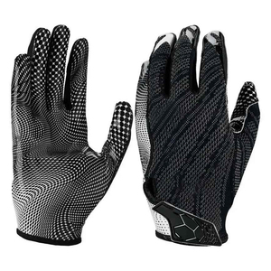 Professional American Football Gloves Custom Printing <b>Sticky</b> Grip Wrist Support Training Competition American Football Gloves - Product Image 1