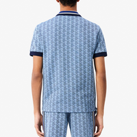 Camisetas Polo para Hombre, Secado Rápido, 100% Algodón, Transpirables, Tejidas, Estampadas, Ligeras, de Manga Corta