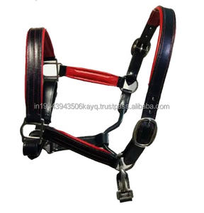 Cabestro de cabeza estampado duradero multicolor Cabestro de equitación suave ajustable Calidad premium a precio asequible - Product Image 1