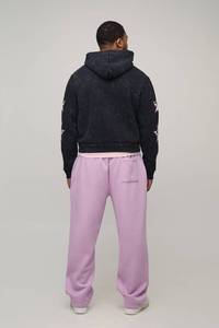 Jogging personnalisés pour hommes imprimés DTF, mélange de coton, pantalons de survêtement de qualité supérieure, tissu respirant et doux, fabrication OEM et ODM - Product Image 2