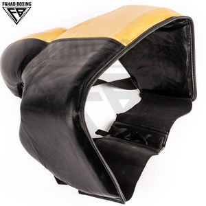 Protector Inguinal de Piel Sintética PU de Primera Calidad en Color Amarillo y Negro, Nuevo, Cómodo y Personalizado para Hombres, Ropa de Boxeo - Product Image 4