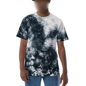 Camiseta Tie Dye Personalizada para Hombre con Logotipo Personalizado, Impresión por Sublimación, Directo de Fábrica OEM, Camisetas Tie Dye Casuales de Verano - Product Image 1