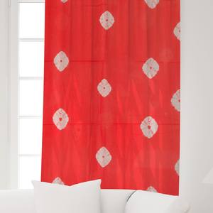 Rideau en coton imprimé tie-dye de qualité supérieure, panneau décoratif bohème pour fenêtre, idéal pour salon, chambre, café - Exportateur en gros Inde - Product Image 4