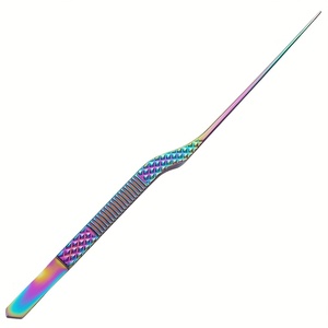 Precision Stainless Steel Ear Cleaning Tweezer 16cm/6.5in Curved Ear Wax <b>Removal</b> Forceps Hygiene Care <b>Tool</b> - Product Image 3