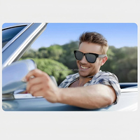 Lunettes intelligentes légères avec enregistrement HD 1080p, caméra IA à oreille ouverte, affichage sans fil, connectivité transparente, commande vocale, IP64