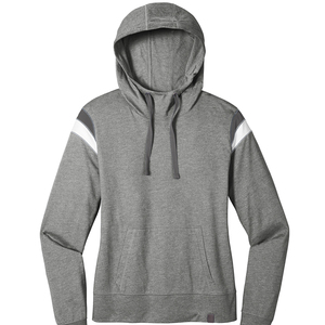 Sudadera con Capucha Gris para Mujer, Mezcla de Algodón, Tejido de Punto, Manga Larga, Color Sólido, Transpirable, con Bolsillo Delantero, para Otoño - Product Image 5