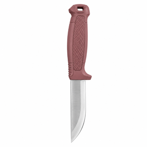 Couteaux de plein air à lame fixe rose avec lame en acier argenté, poignée antidérapante texturée diamant, étui rose assorti et passant de ceinture pour - Product Image 5