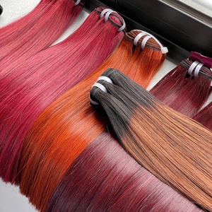 Super venta precio Ombre Color hueso recto trama 100% extensiones de cabello vietnamita de alta calidad súper sedoso y brillante gran stock - Product Image 4