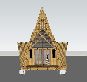 Invernaderos Prefabricados Tipo Bungalow 40HC, Edificios Prefabricados Industriales de Vietnam HN01, Material Transpirable, Diseño Moderno - Product Image 4