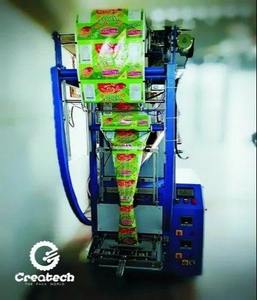 Machine de remplissage et de scellage verticale électrique entièrement automatique pour aliments, céréales, fruits secs, épices, capacité de 10g à 1500g - Product Image 2