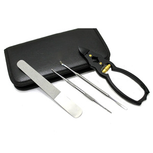 Top Trendy Product Best Quality Podiatry Tools For Ingrown <b>Nail</b> Nipper Scalpel Handle File 4 Piece <b>Set</b> Podiatry Instruments - Product Image 1
