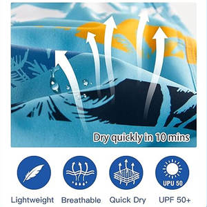 กางเกงขาสั้นกีฬาผู้ชายสำหรับฤดูร้อน ดีไซน์ใหม่ ทรงสลิม ระบายอากาศได้ดี น้ำหนักเบา ทันสมัย ให้ความสบายและประสิทธิภาพสูง เหมาะสำหรับการฝึกซ้อมและการว่ายน้ำ - Product Image 5