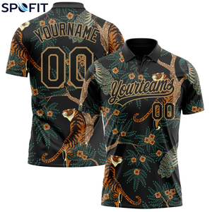 2023 New Design Sublimation Polo Shirts Digital Printed Plus Over Size Polo Shirts for Unisex - Product Image 5