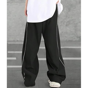 กางเกงคาร์โก้ผู้ชายทรงโอเวอร์ไซส์แบบหลวมๆ หลายกระเป๋า สไตล์สตรีทแวร์ พิมพ์ลาย ปักลาย ผลิตโดยผู้ผลิต - Product Image 3