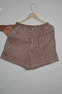Conjunto de Pijama de 3 Piezas para Mujer, Camiseta de Manga Larga a Rayas con Pantalones Cortos, Ropa de Dormir Informal - Product Image 4