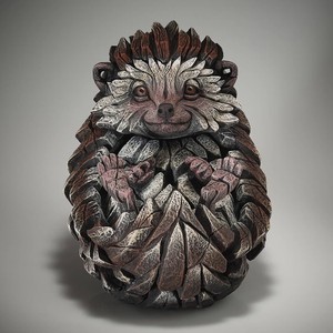 Acacia Wood <b>Hedgehog</b> Figurine Wholesale | Hand-Carved Sustainable <b>Wooden</b> Sculpture - Product Image 3