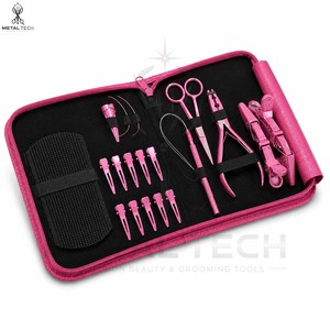 Premium Quality Hair Extension Learning Kit For Professional Salon Training Beauty School Practice Portable Organizer Case - Product Image 3