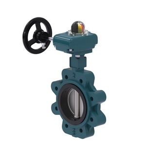 Vanne papillon triple décalée 4M, vanne industrielle à siège métallique pour l'isolation des conduites de vapeur - Product Image 2
