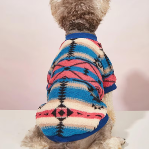 Dog Jacket with Leash Hole Warm Fleece <b>Pet</b> <b>Clothes</b> for Outdoor Walking - Product Image 3